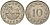 Мальта 10 центов 1972 баржа Великого магистра KM 11 медно-никель 4137-914