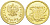 Польша 5 грошей 2014 Y 925 сталь плакированная латунью UNC 4614-268
