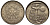 Польша 10 злотых 1965 MW, 700 лет Варшаве, проба, probe KM Pr 131 медно-никель  UNC 1523-422