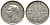 Австралия 3 пенса 1951 m, Георг VI (1937-1952), без букв KM 44 серебро 71-352