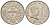 Филиппины 1 писо 2010 KM 269a сталь плакированная никелем 4619-621