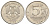Россия 5 рублей 2009 СПМД Y 799a сталь плакированная медно-никелем UNC 4678-116