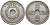 Норвегия 1 крона 1925 Хокон VII (1905-1957) KM 385 медно-никель 27-254
