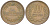 ЯПОНИЯ 10 ЙЕН 1963 38 ГОД KM 73а бронза 77-316