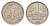 ФРГ 1 марка 1950 J KM 110, J. 385 медно-никель 186-1154