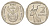 ЮАР 2 ранда 2003 KM 335 медь плакированная никелем UNC 4626-1245