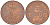 ДАНИЯ 5 ЭРЕ 1987 R; B, МАРГРЕТЕ II (1972-) KM 859.3 железо плакированное медью 4392-1123