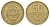 Коста-Рика 50 колонов 1999 год-тип KM 231.1 латунь 4663-1015