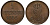 Ганновер 1 пфенниг 1851 B, Эрнст Август (1837-1851) KM 201.1 медь UNC 1517-624