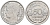 ФРАНЦИЯ 50 САНТИМОВ 1941 ТИП MORLON LOURDE KM 894.1a, LE FRANC 193.2 алюминий 44-325