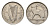 Ирландия 3 пенса 1933 заяц KM 4 никель 3851-1118