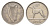 Ирландия 6 пенсов 1928 собака, ирландский волкодав KM 5 никель 4690-324