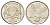 Ботсвана 50 тхебе 2013 год-тип KM 34 сталь плакированная никелем UNC 4670-1022