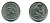 ФРГ 50 ПФЕННИГОВ 1978 F KM 109.2, J 384a медно-никель 25-1853
