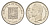 Венесуэла 50 сентимо 1989 Симон Боливар Y 41a сталь плакированная никелем 4664-224