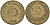 ТУРЦИЯ 25 КУРУШЕЙ 1948 KM 886 латунь 4592-252