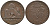 БЕЛЬГИЯ 2 САНТИМА 1862 BELGES KM 4.2 медь 95-656