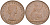 Великобритания 1 пенни 1964 Елизавета II (1952-2022) KM 897, Spink 4157 бронза 3855-946