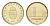 Венгрия 1 форинт 2005 BP KM 692 никель латунь UNC 4684-653