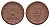 Ганновер 50 пфеннигов 1921 Генри Зелигман Men05 10843.4, Men18 13596.4 фарфор 1094-7-32