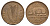 Ирландия 1/2 пенни 1946 свинья с поросятами KM 10 бронза 4691-142