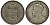 Новая Зеландия 1/2 кроны 1934 Георг V (1910-1936) KM 5 серебро 272-822