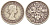 Великобритания 6 пенсов 1957 Елизавета II (1952-2022) KM 903, Spink 4149 медно-никель 217-945