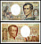 Франция 200 франков 1994 Pick 155 f бумага 7198-11-3-2