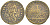 Франция жетон ND Людовик XV (1715-1774), диаметр 22-22,5 мм.  латунь    210-134