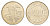 Колумбия 200 песо 2016 KM 297 медь цинк никель UNC 4686-446