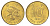 Гонконг 10 центов 1998 KM 66 сталь плакированная латунью UNC 4701-159