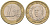 Испания 1 евро 1999 M, Хуан Карлос I (1975-2014) KM 1046 биметалл 4604-1032