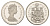 Канада 50 центов 1988 Елизавета II (1952-2022), герб KM 75.3 никель PROOF 603-511