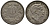 ЛЮКСЕМБУРГ 10 САНТИМОВ 1901 АДОЛЬФ (1890-1905) KM 25 медно-никель 4549-923