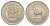 Родезия 25 центов 1975 KM 16 медно-никель aUNC 4680-432