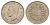 Новая Зеландия 1/2 кроны 1950 Георг VI (1936-1952) KM 19 медно-никель 4645-631