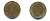 ФРГ 1 ПФЕННИГ 1969 J KM 105, J.380 сталь плакированная медью 54-1156