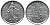 Франция 5 франков 1971 сеятель KM 926a.1, Le Franc 341.3 медно-никель плакированный никелем 4123-511