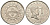Филиппины 1 писо 2009 KM 269a сталь плакированная никелем 4620-433
