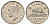 Канада 5 центов 1949 бобр, Георг VI (1936-1952) KM 42 никель 4689-332