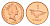 Соломоновы Острова 1 цент 2005 KM 24 сталь плакированная бронзой UNC 4685-568