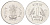 Индия 1 рупия 1992 KM 92.1 нержавеющая сталь UNC 4700-145