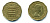 Великобритания 3 пенса 1967 Елизавета II (1952-2022) KM 900, Spink 4153 никель латунь 25-147