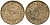 Либерия 1/2 цента 1937 KM 10 латунь 4174-349