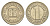 Югославия 1 динар 1994 KM 165 медь цинк никель 4685-1055