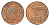 Исландия 50 эйре 1981 креветка KM 26 бронза UNC 4690-561