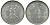 ФРГ 1 МАРКА 1975 F KM 110, J. 385 медно-никель aUNC 72-844
