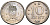 Нидерландские Антилы 10 центов 1974 Юлиана (1948-1980) KM 10 никель 4169-341