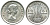 Австралия 3 пенса 1961 m, Елизавета II (1952-2022) KM 57 серебро 71-723