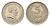 Уругвай 5 сентимо 1953 год-тип KM 34 медно-никель UNC 4705-456